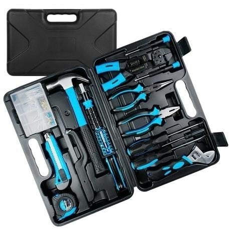 Kit de Ferramentas Manuais com 160 Peças G19564AC GAMMA - ofertasbacanassss